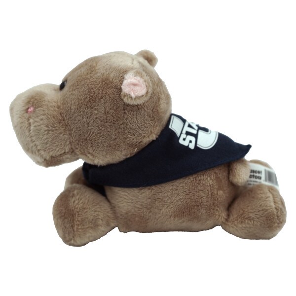 plush hippo, u-state bandana